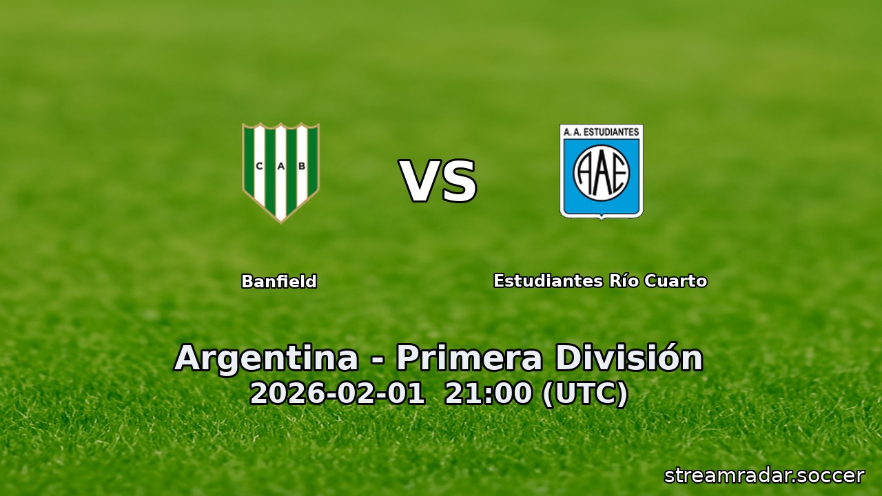 Banfield vs Estudiantes Río Cuarto