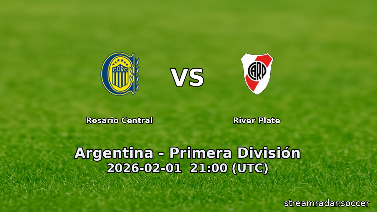 Rosario Central vs River Plate