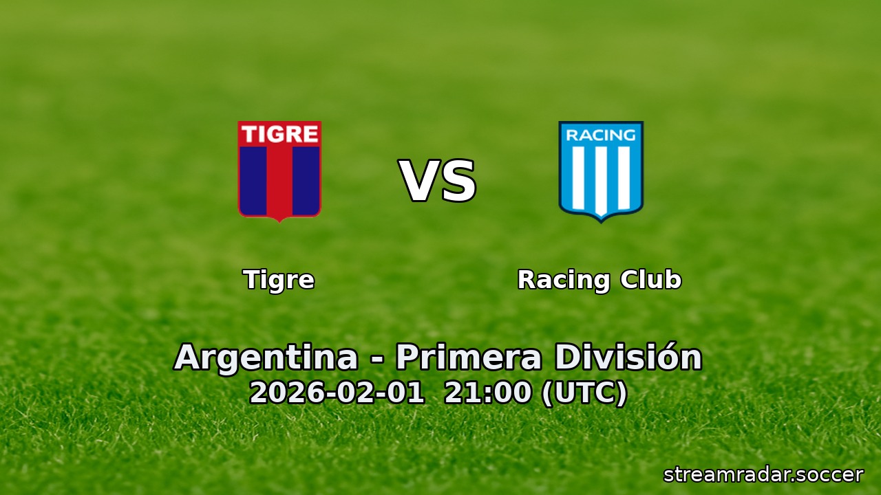 Tigre vs Racing Club