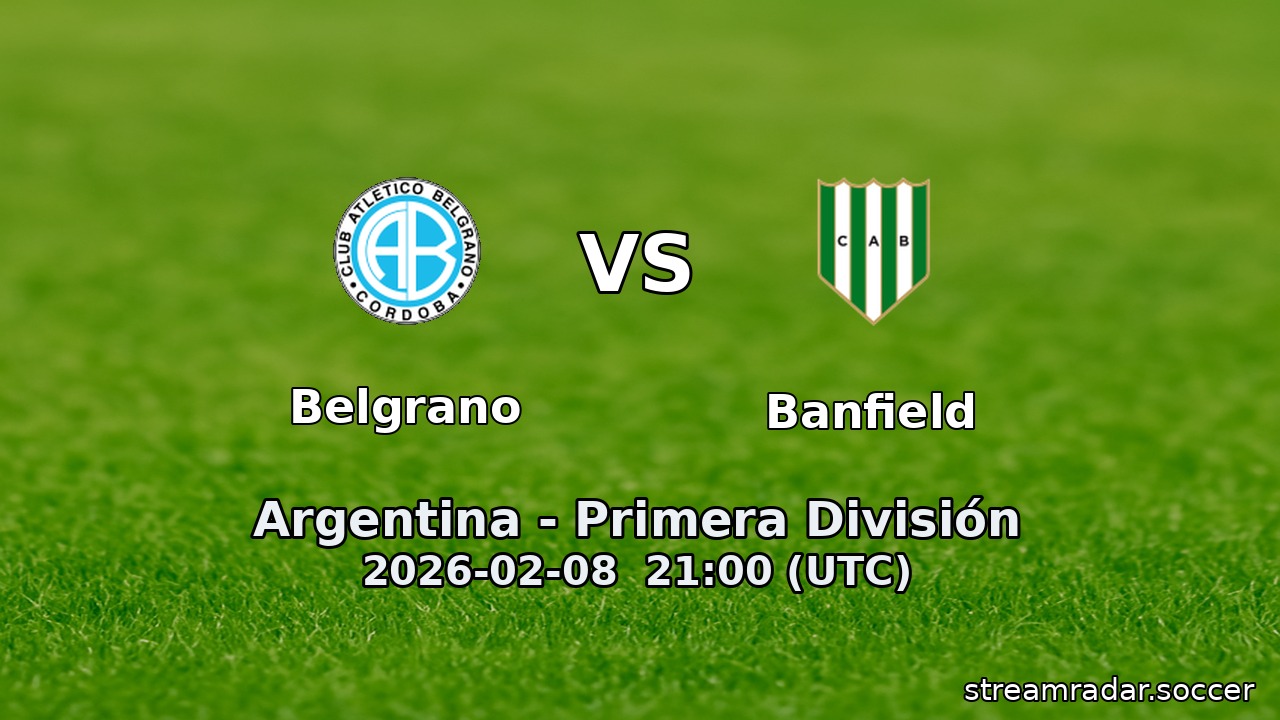Belgrano vs Banfield