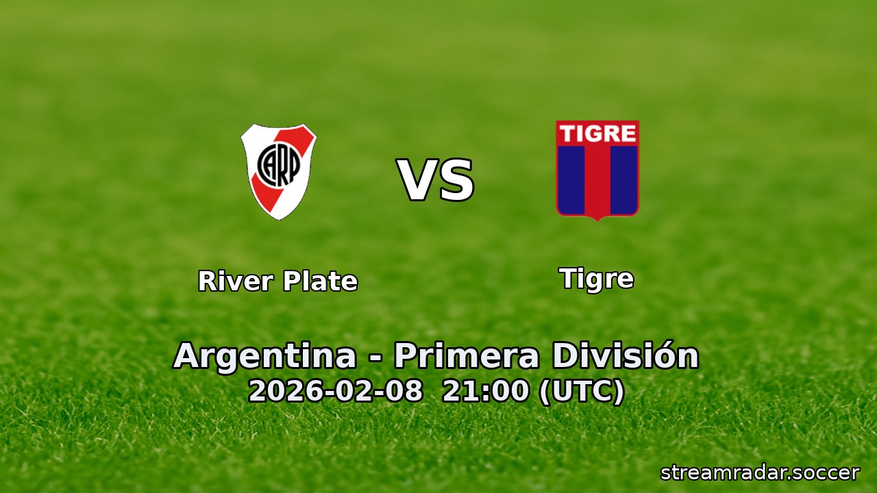 River Plate vs Tigre