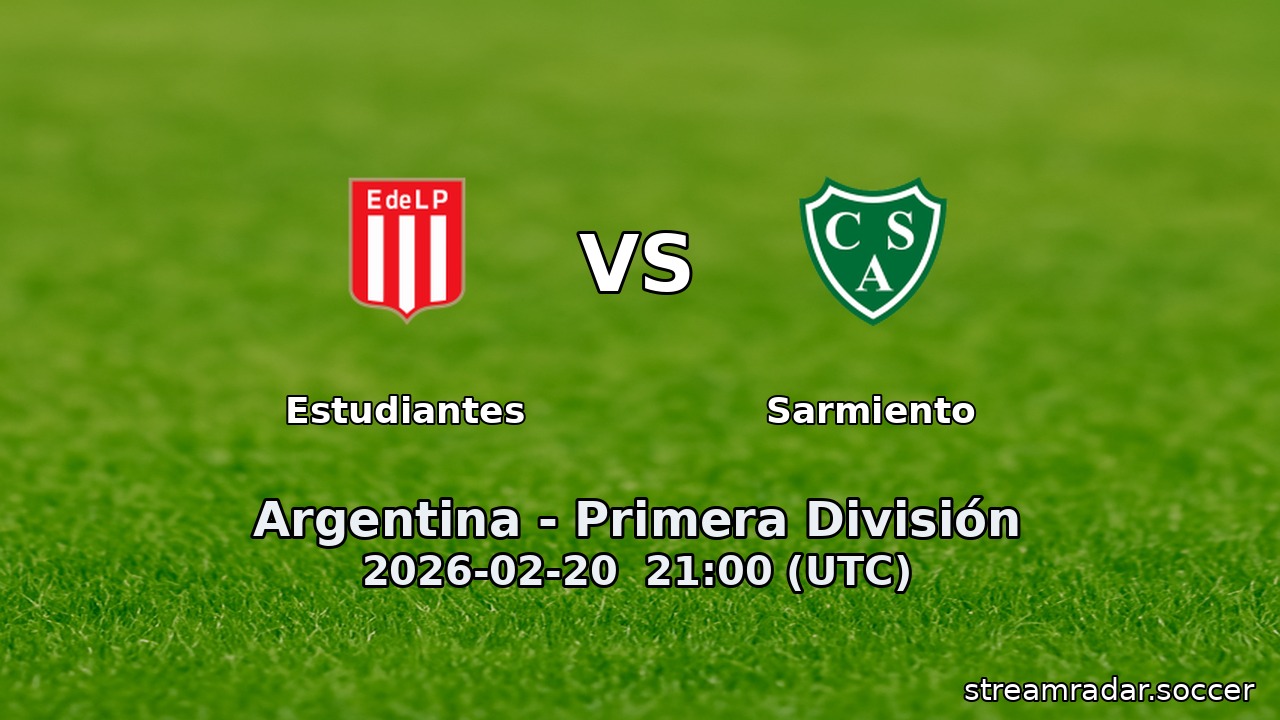 Estudiantes vs Sarmiento