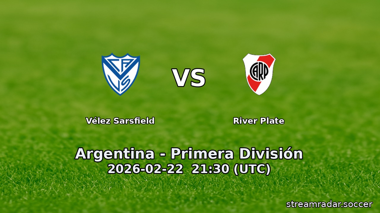 Vélez Sarsfield vs River Plate