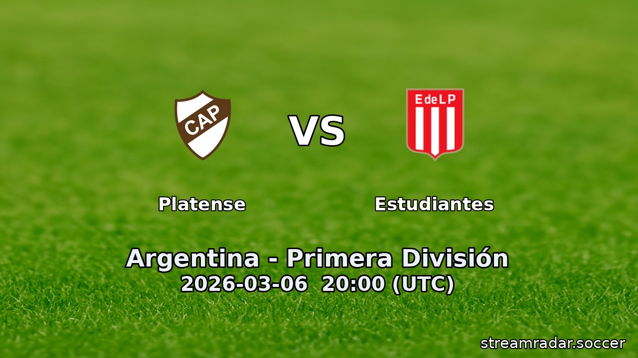 Platense vs Estudiantes