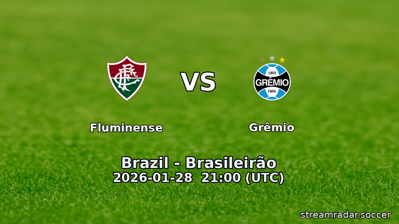 Fluminense vs Grêmio