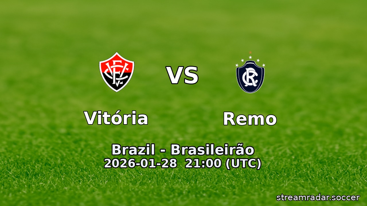 Vitória vs Remo