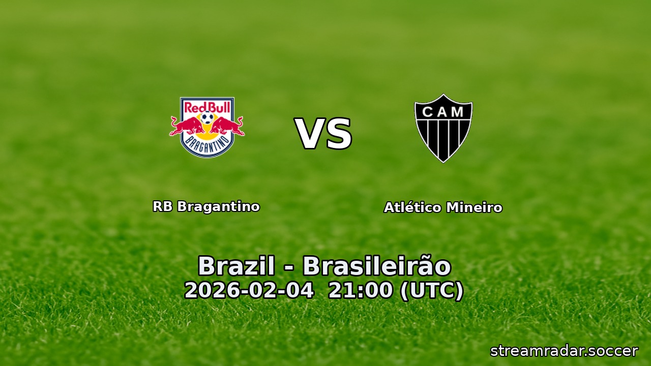 RB Bragantino vs Atlético Mineiro