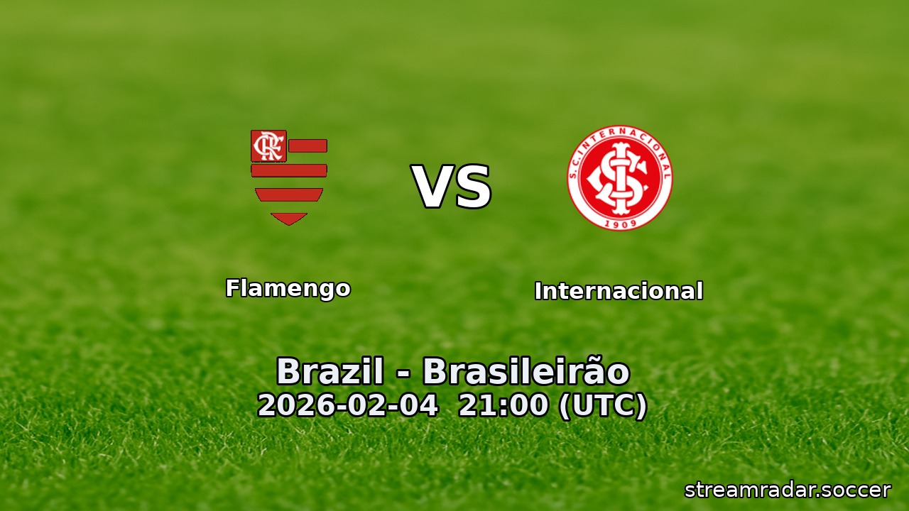 Flamengo vs Internacional