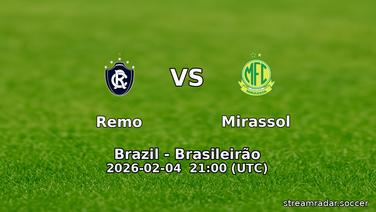 Remo vs Mirassol