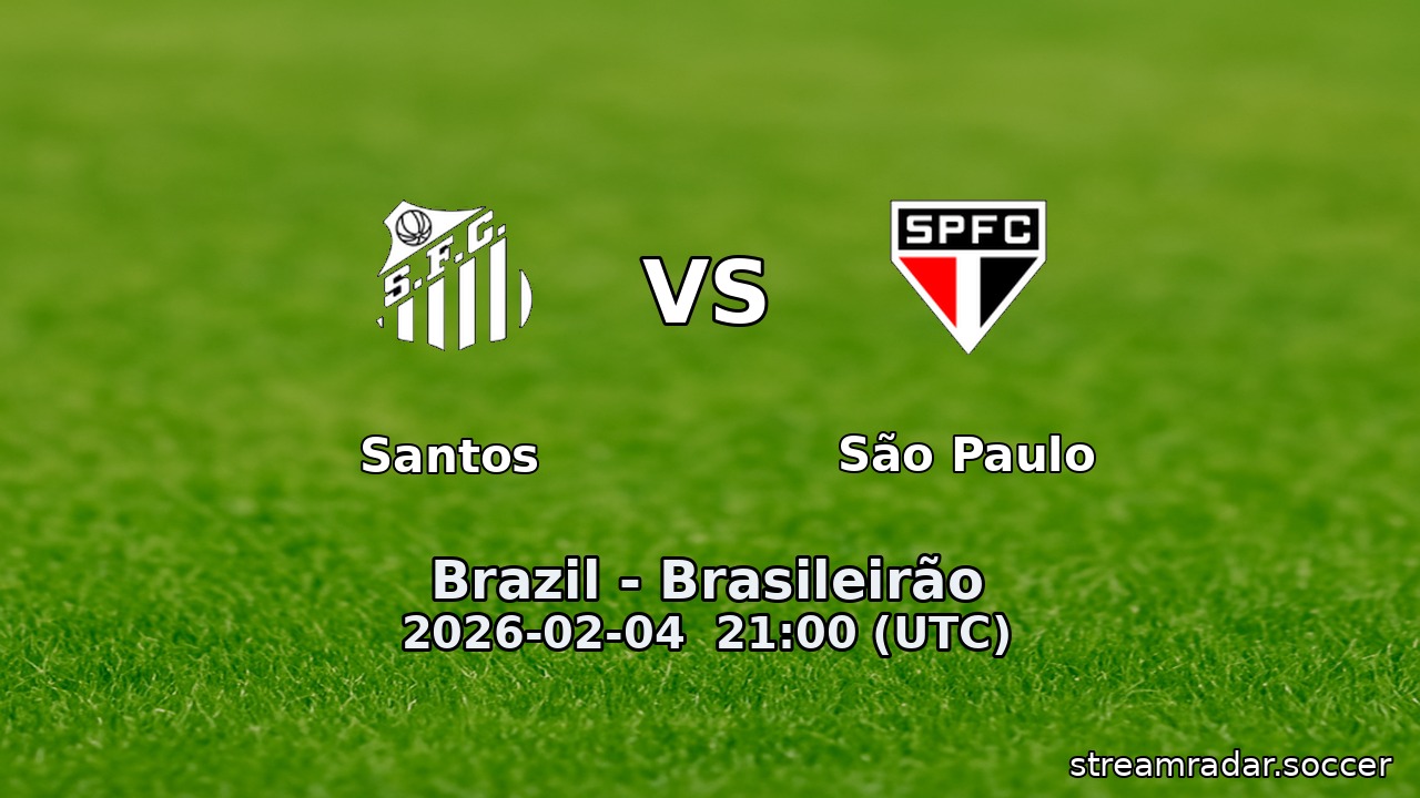 Santos vs São Paulo