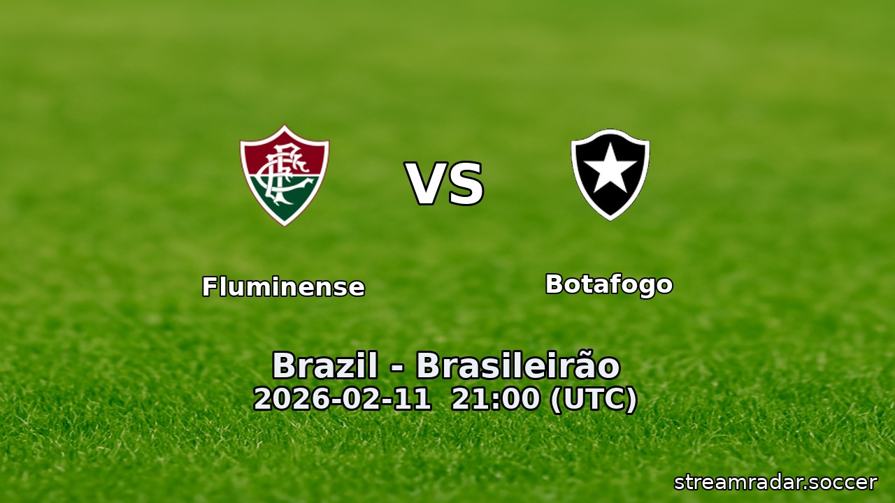 Fluminense vs Botafogo