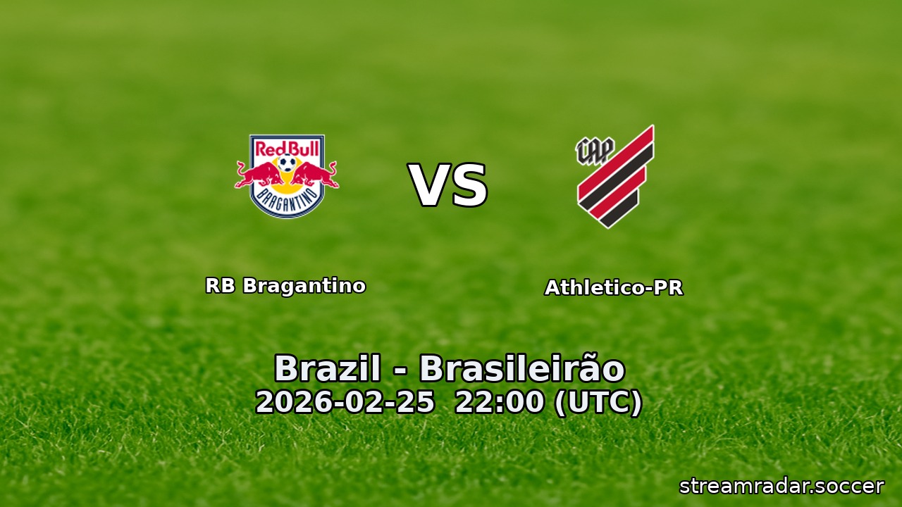 RB Bragantino vs Athletico-PR