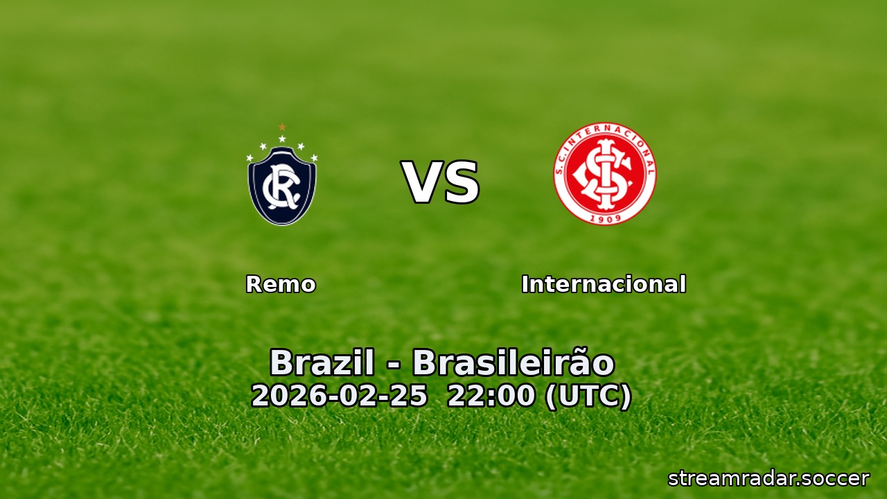 Remo vs Internacional