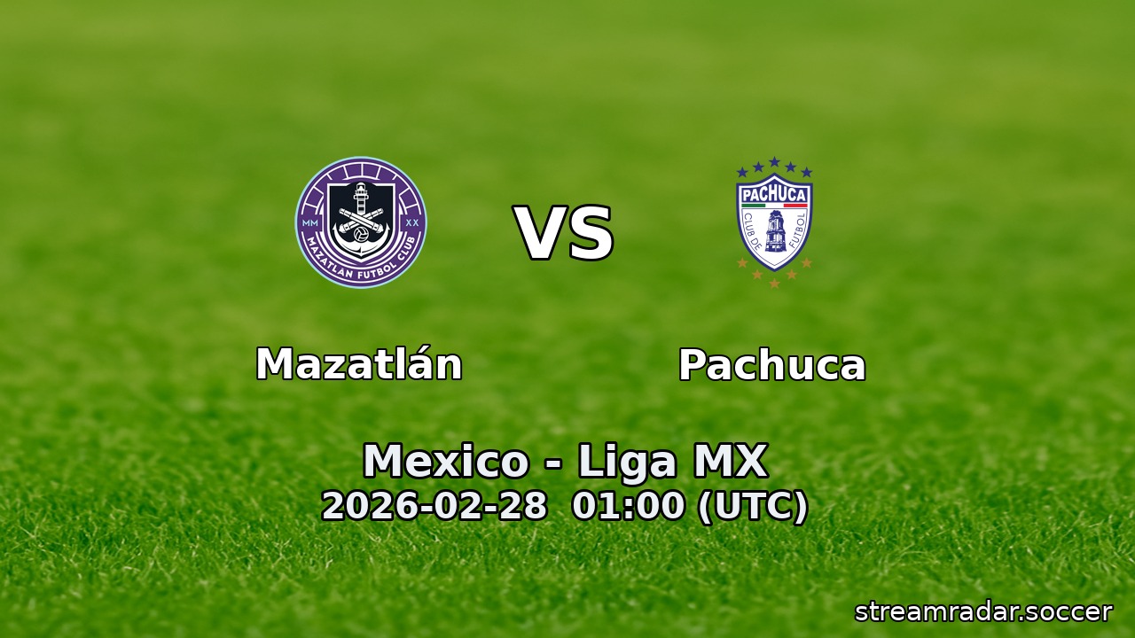 Mazatlán vs Pachuca
