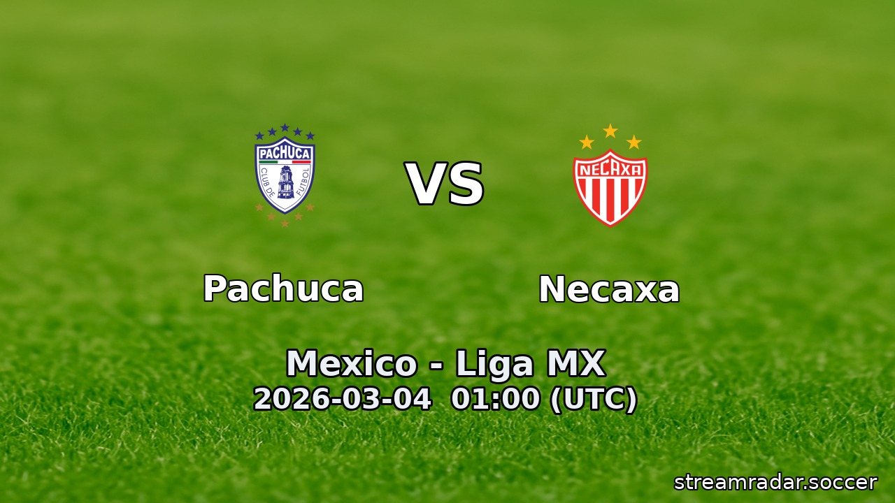Pachuca vs Necaxa