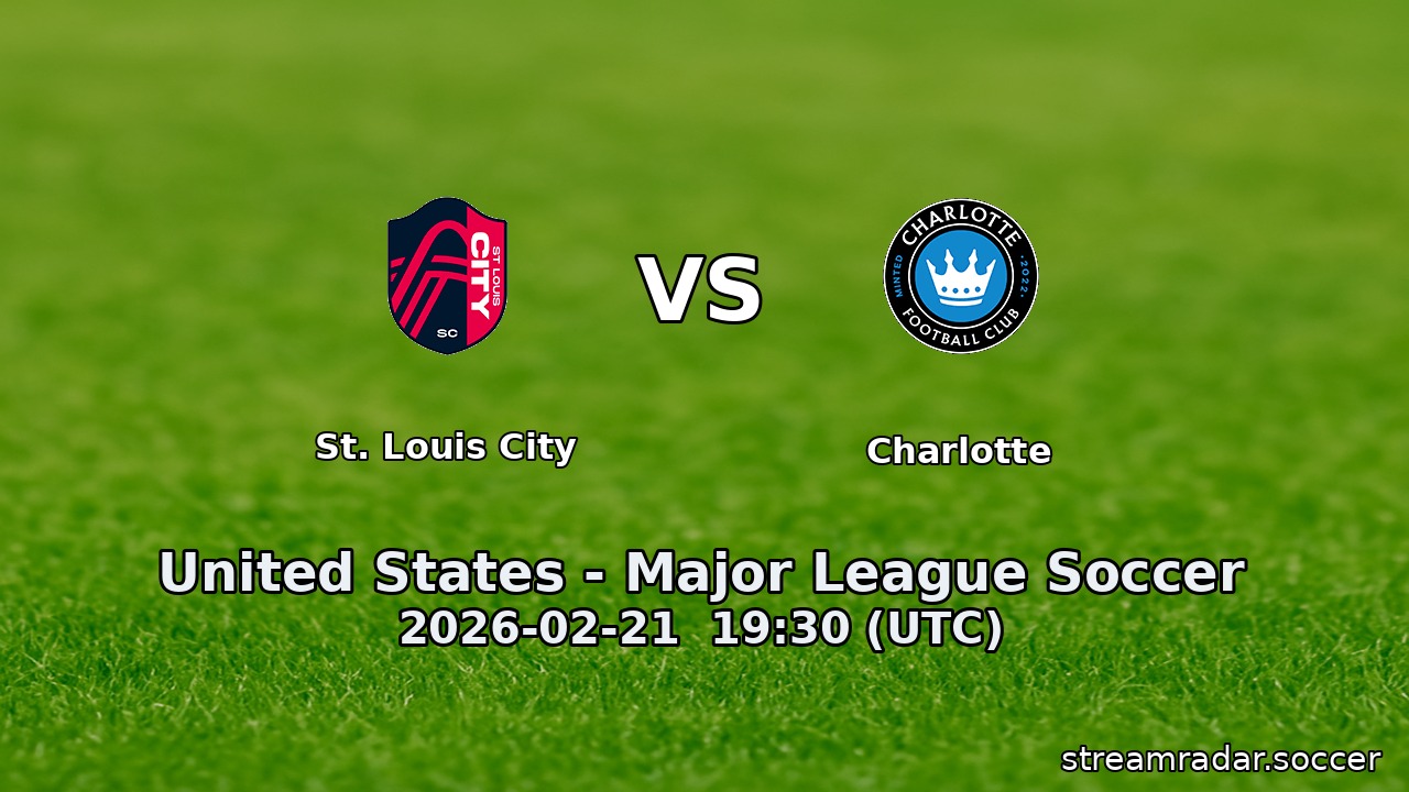 St. Louis City vs Charlotte