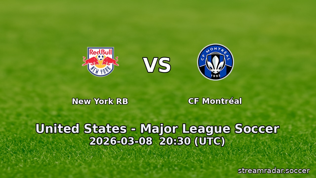 New York RB vs CF Montréal