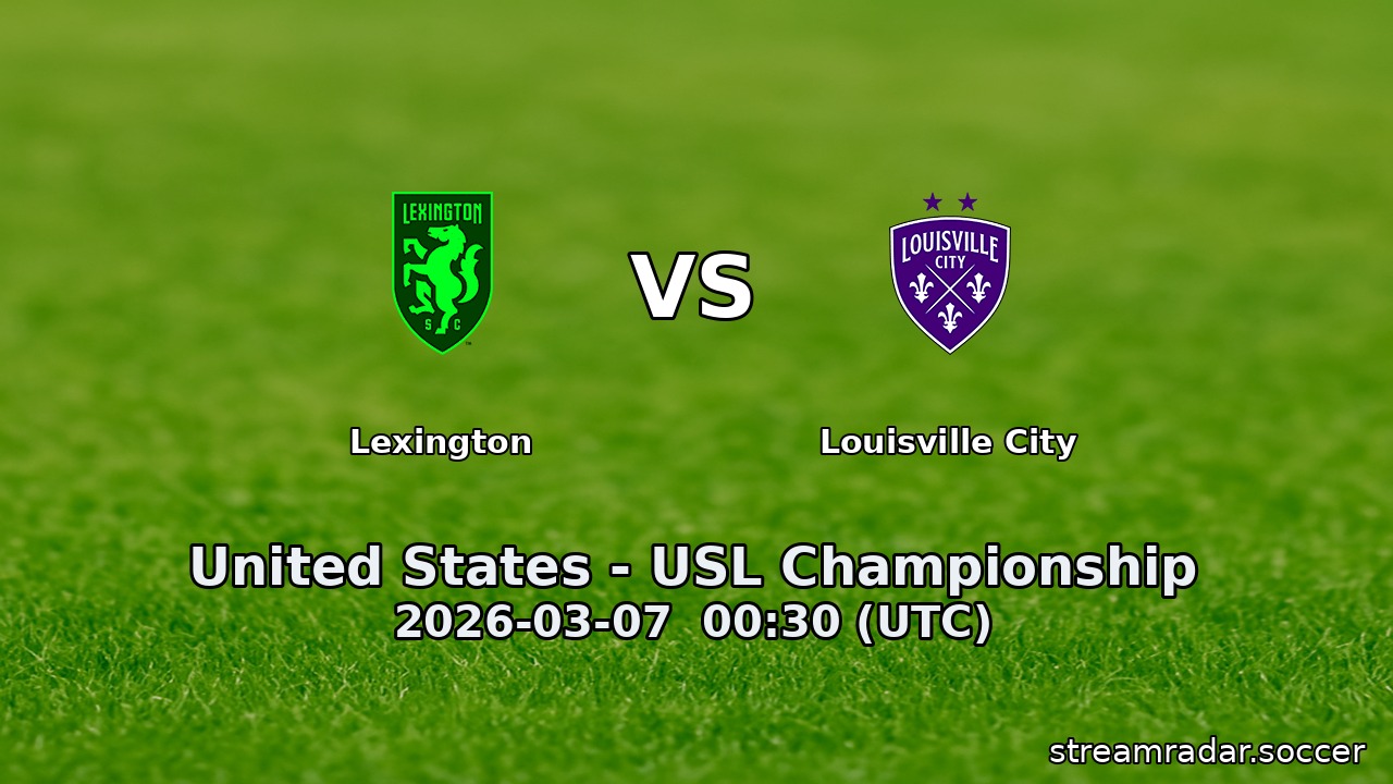 Lexington vs Louisville City