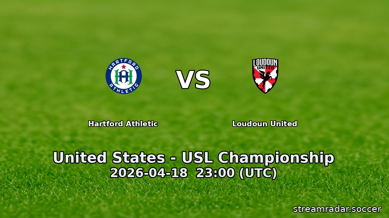 Hartford Athletic vs Loudoun United