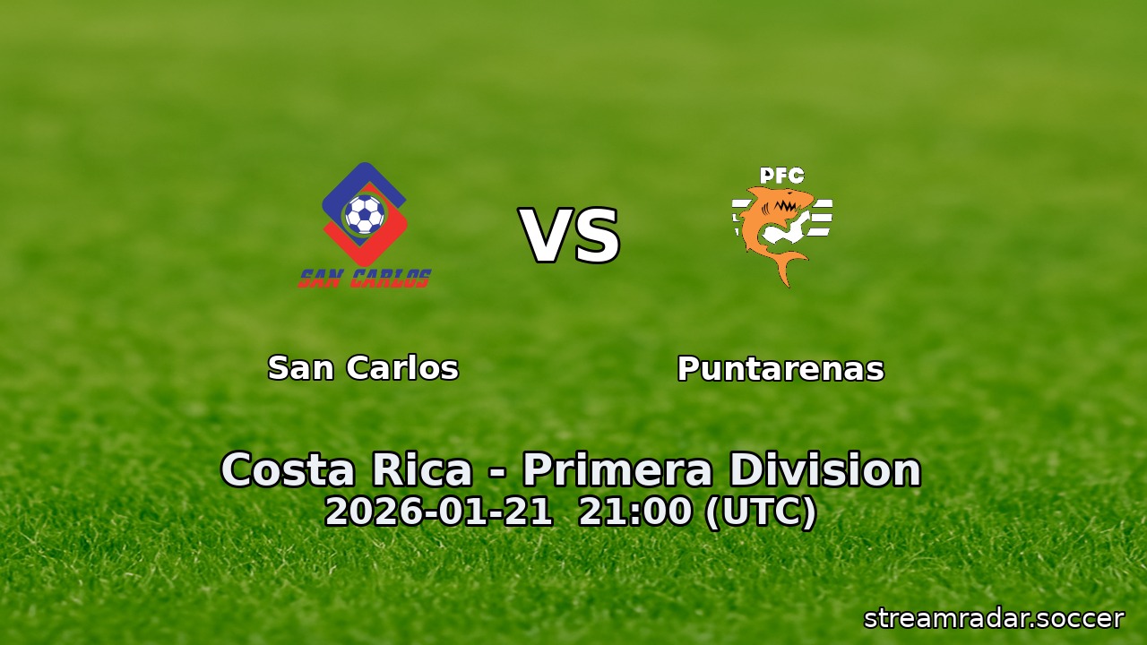 San Carlos vs Puntarenas