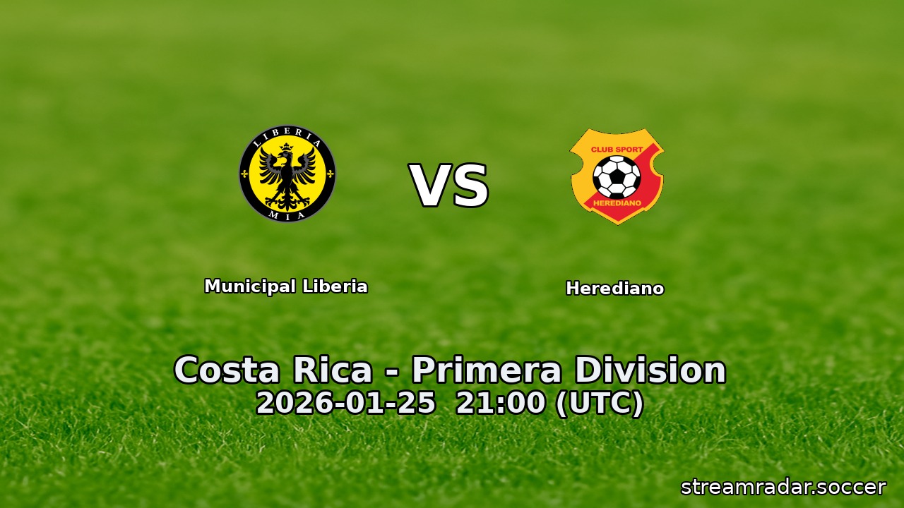 Municipal Liberia vs Herediano