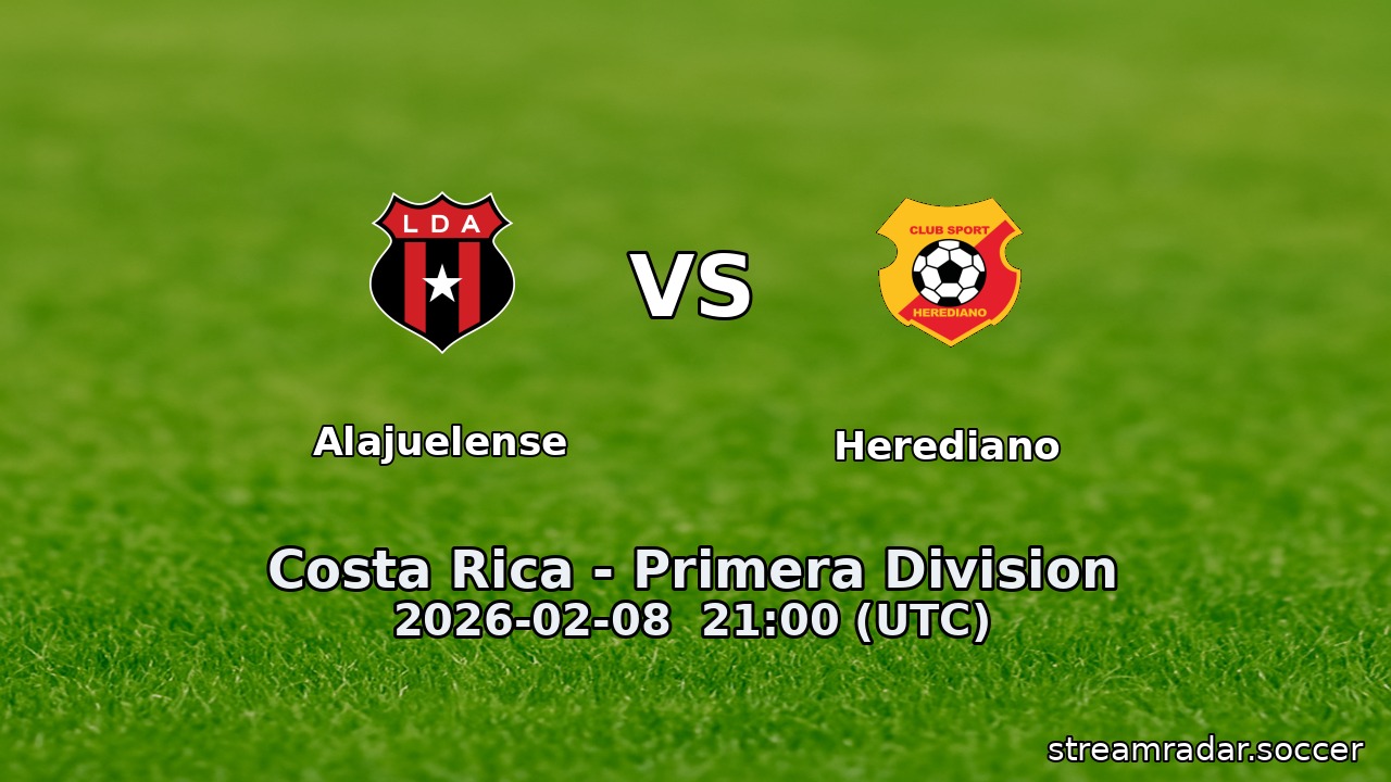 Alajuelense vs Herediano