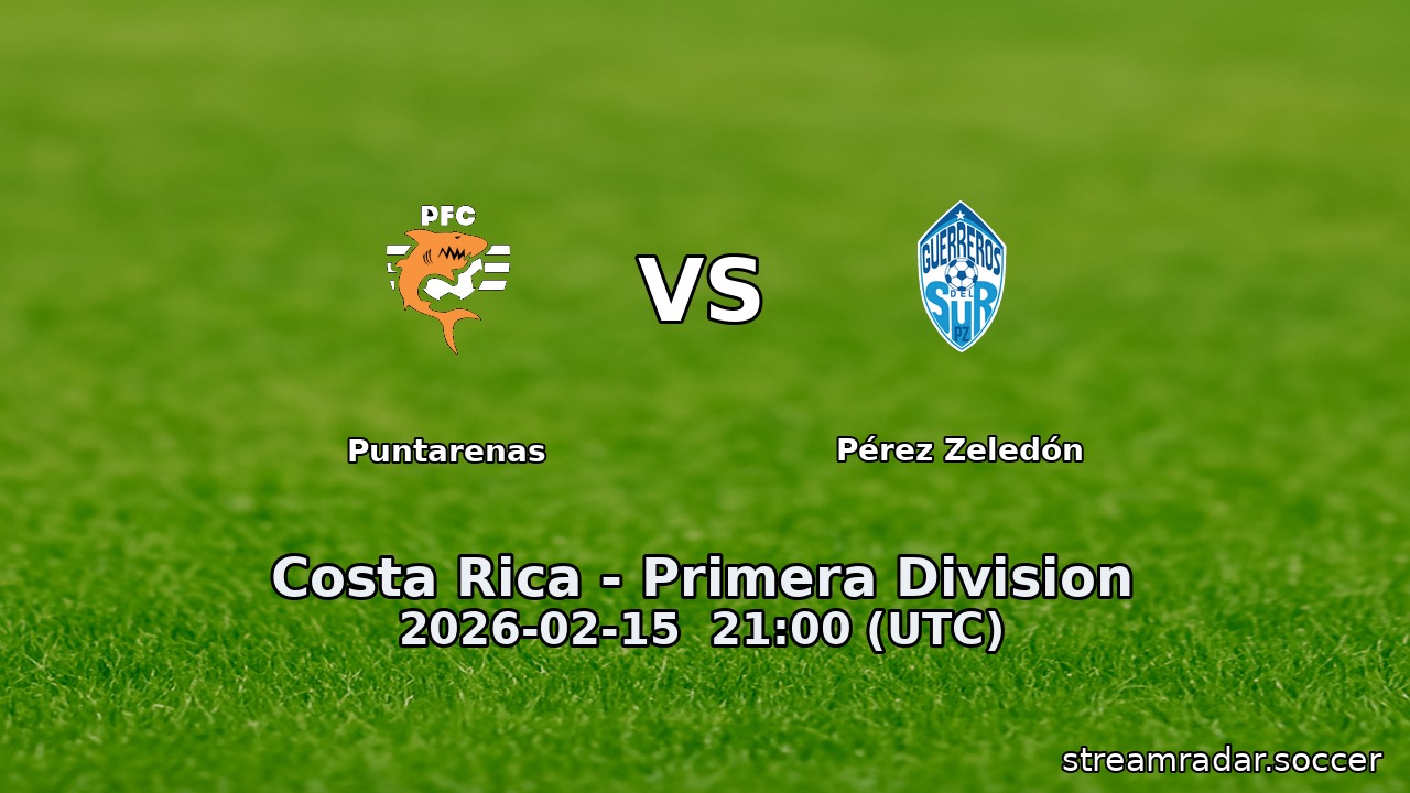 Puntarenas vs Pérez Zeledón