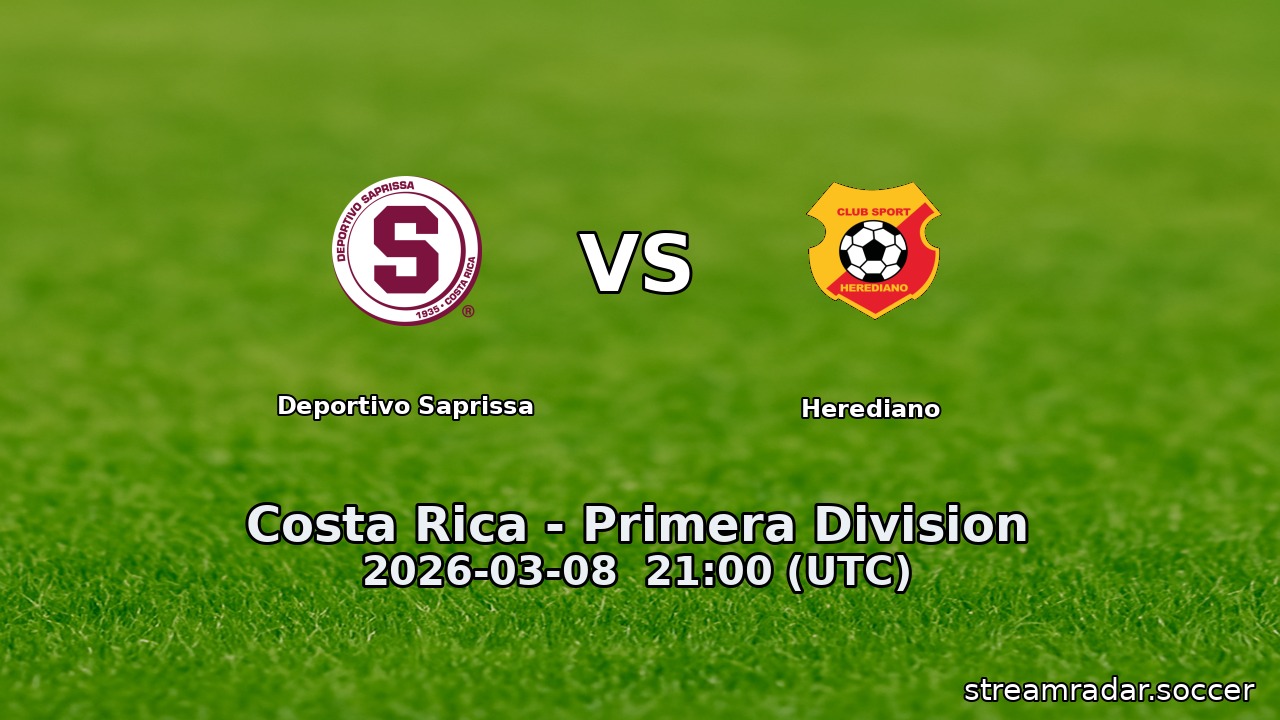 Deportivo Saprissa vs Herediano