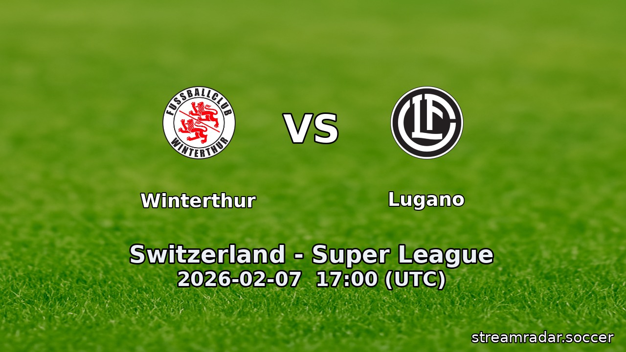 Winterthur vs Lugano