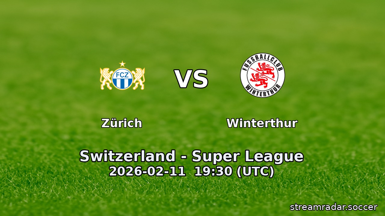 Zürich vs Winterthur