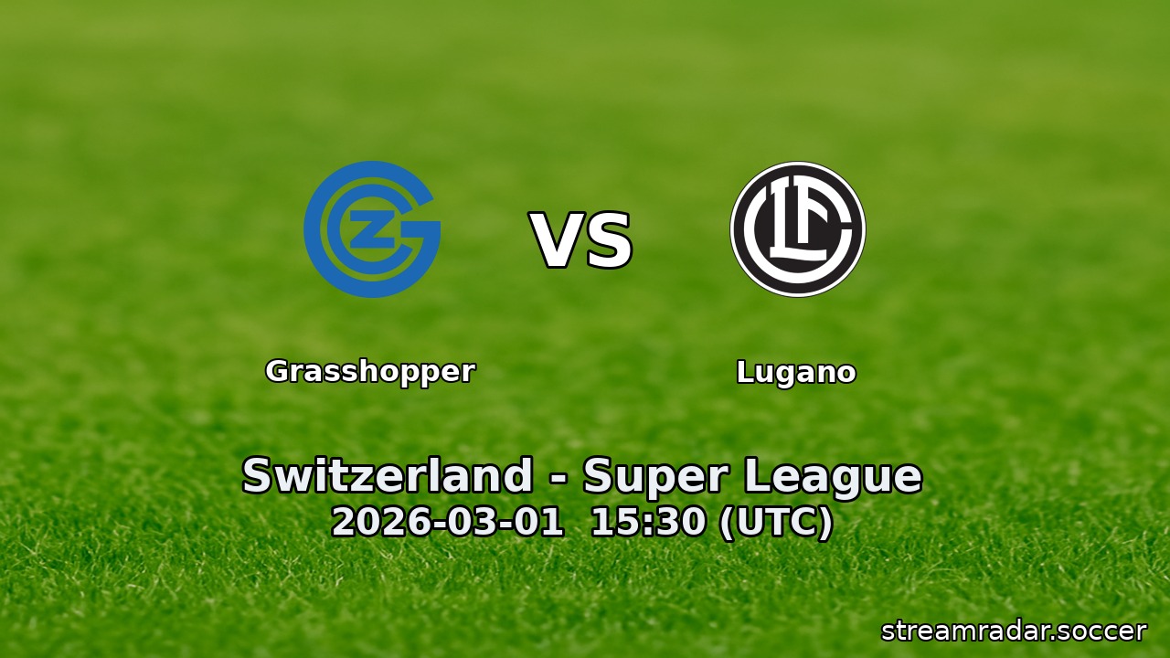 Grasshopper vs Lugano