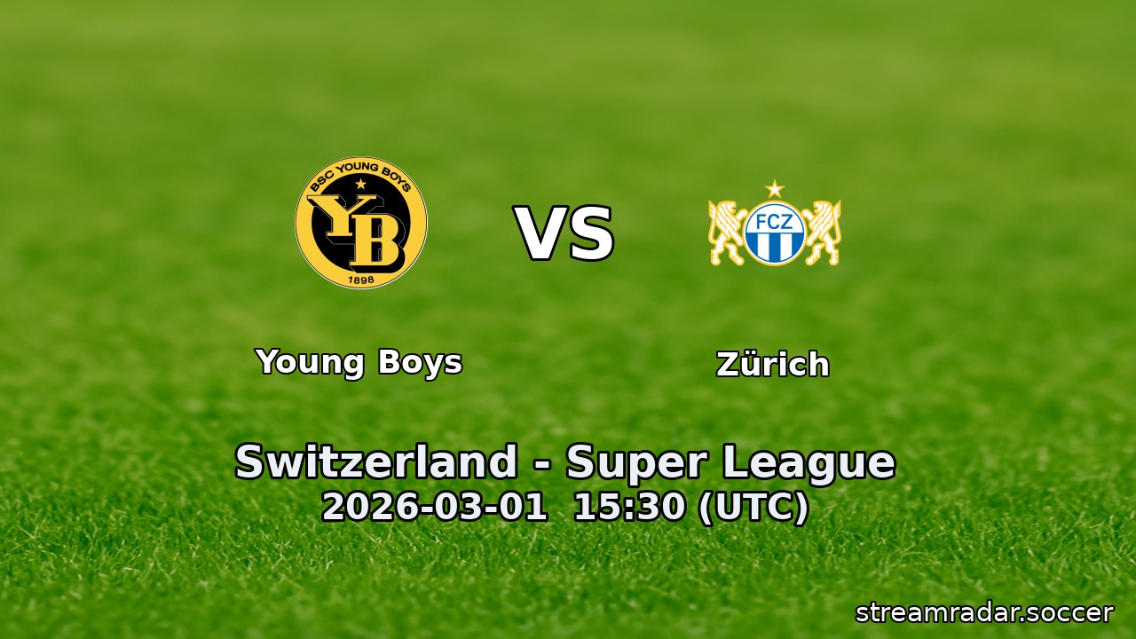 Young Boys vs Zürich