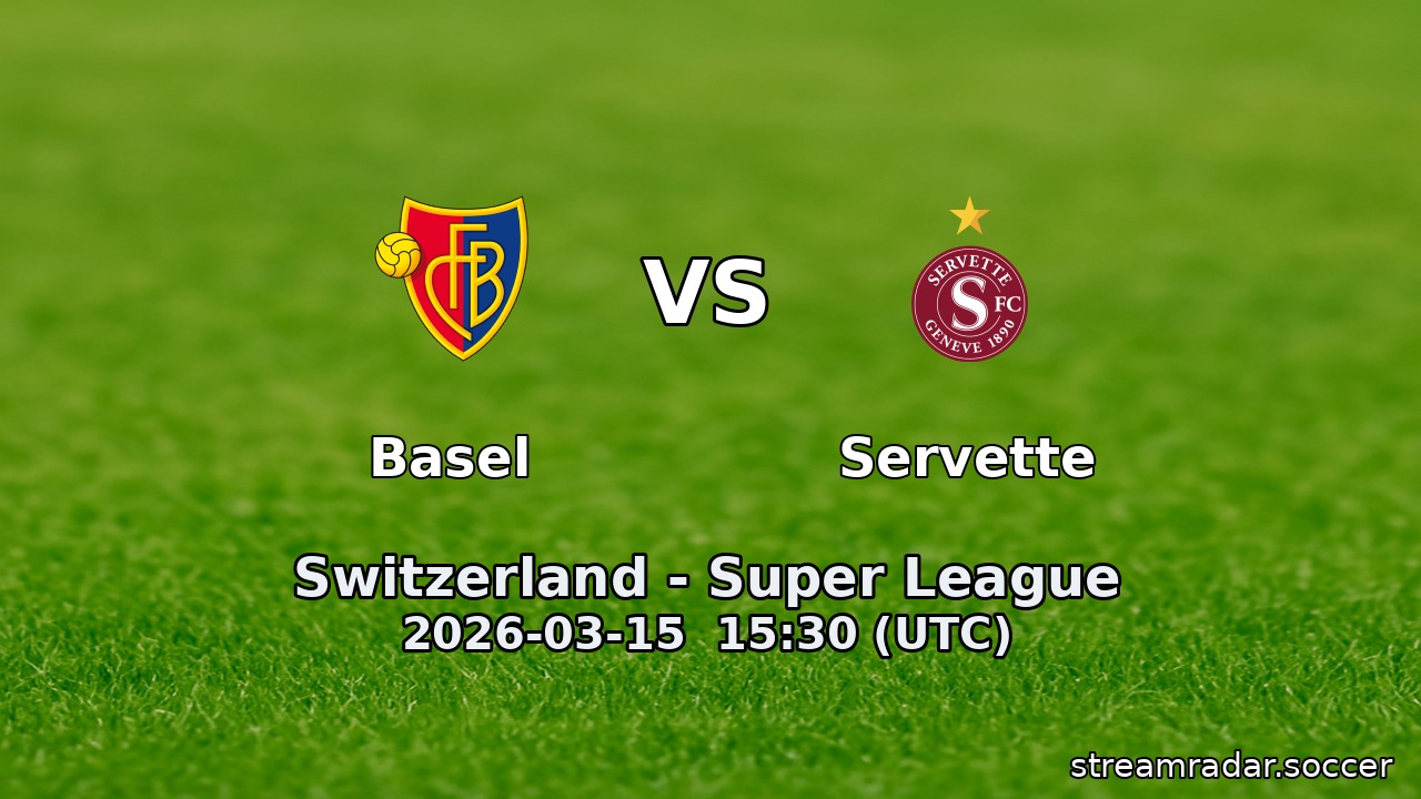 Basel vs Servette