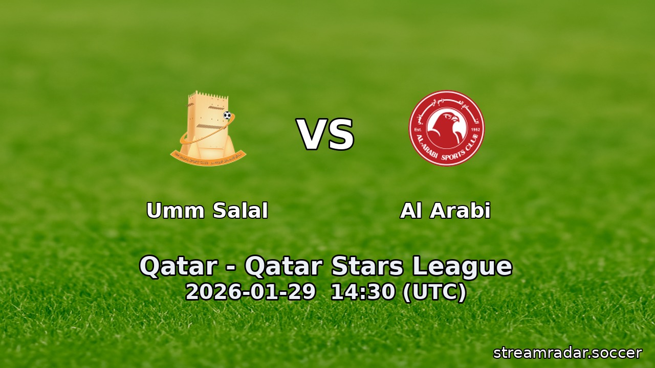 Umm Salal vs Al Arabi