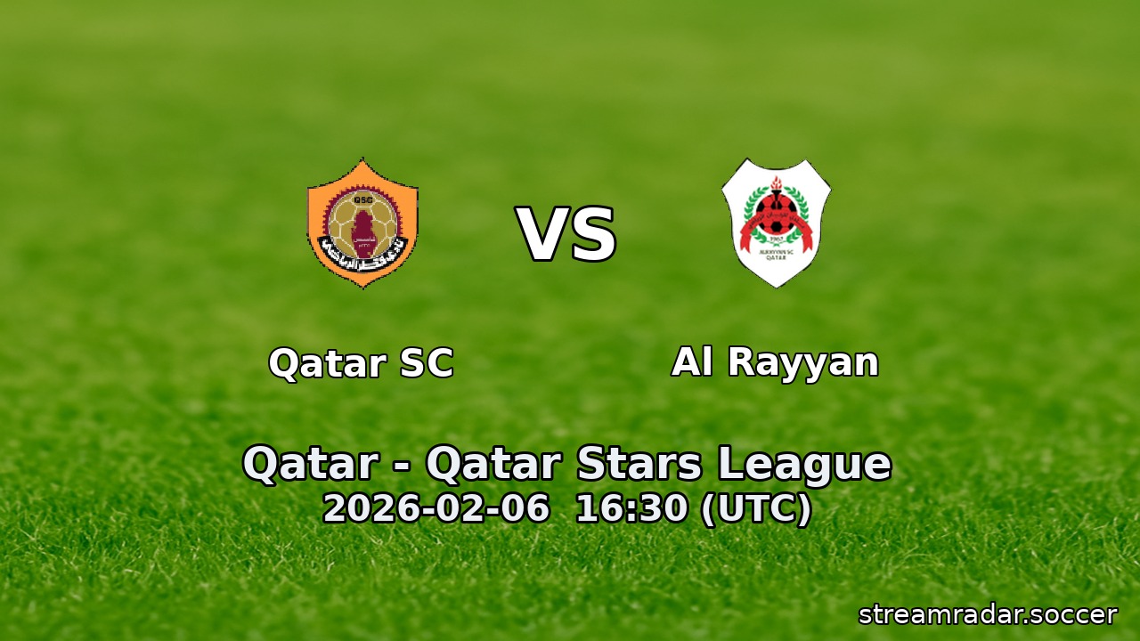 Qatar SC vs Al Rayyan