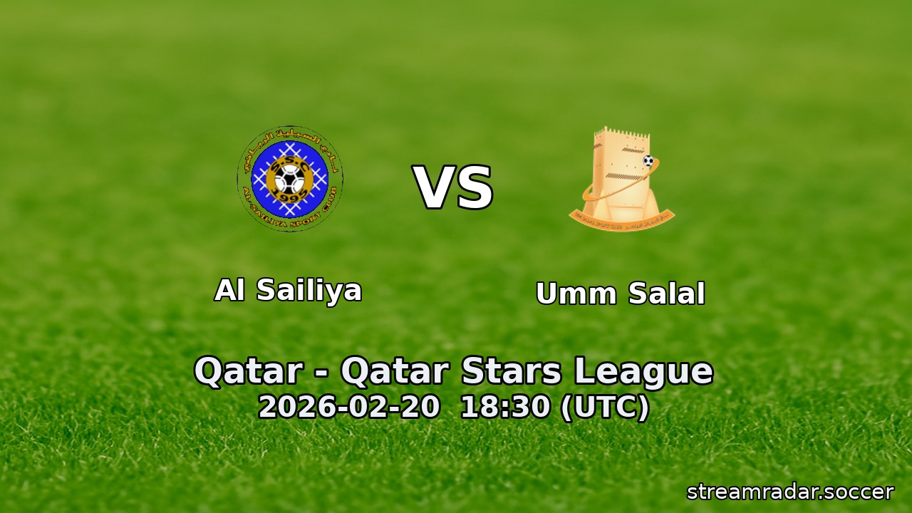 Al Sailiya vs Umm Salal