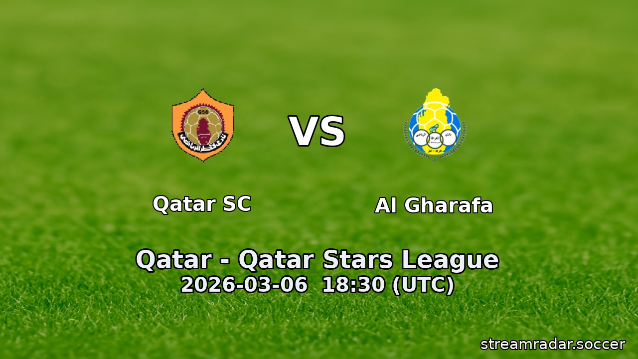 Qatar SC vs Al Gharafa