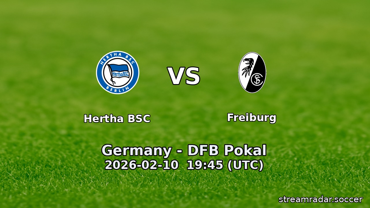 Hertha BSC vs Freiburg