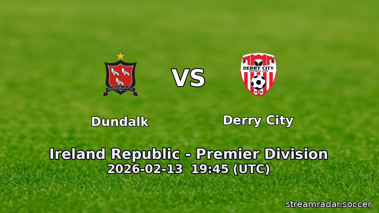 Derry City vs Dundalk