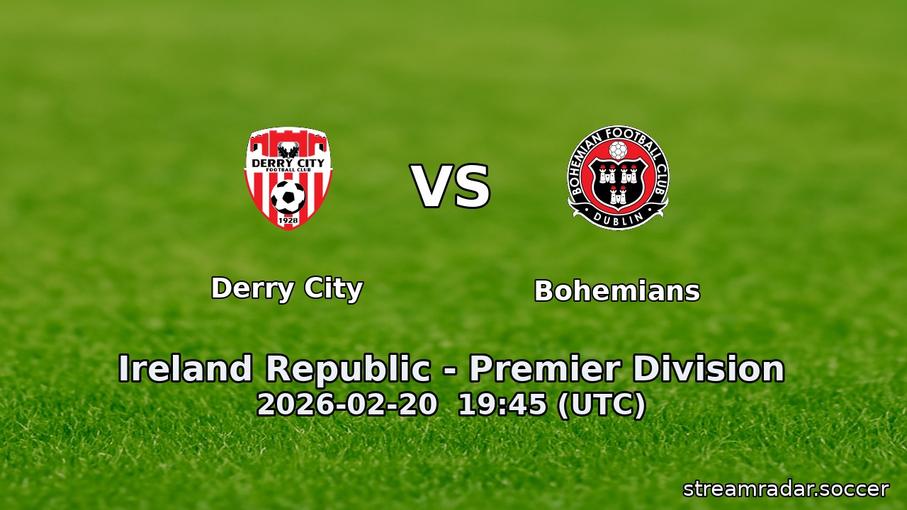 Derry City vs Bohemians