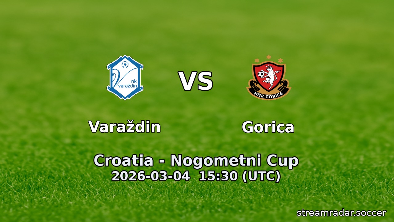 Varaždin vs Gorica