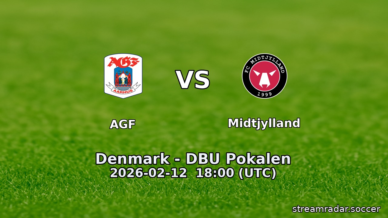AGF vs Midtjylland