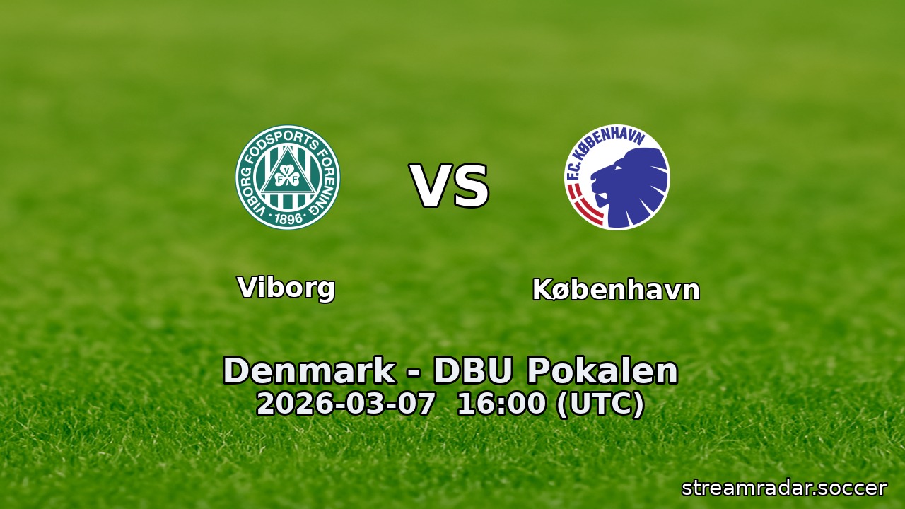 Viborg vs København