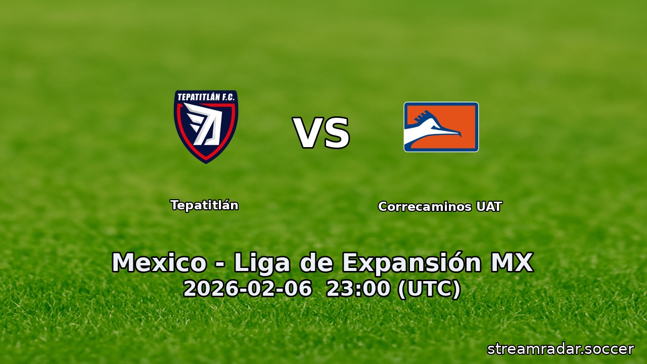 Tepatitlán vs Correcaminos UAT