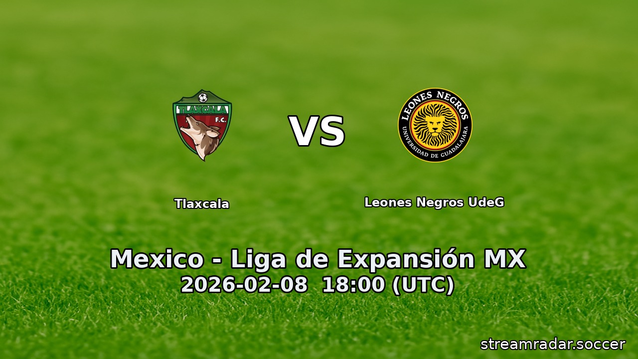 Tlaxcala vs Leones Negros UdeG