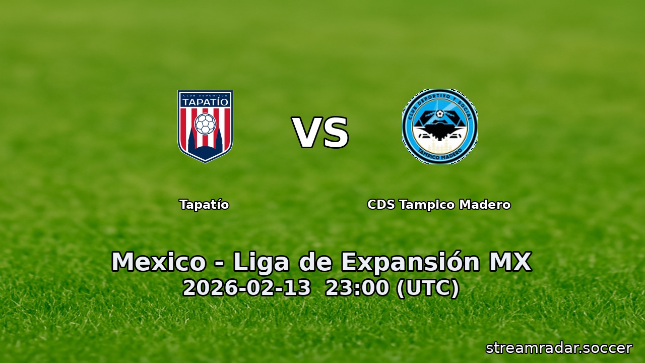 Tapatío vs CDS Tampico Madero