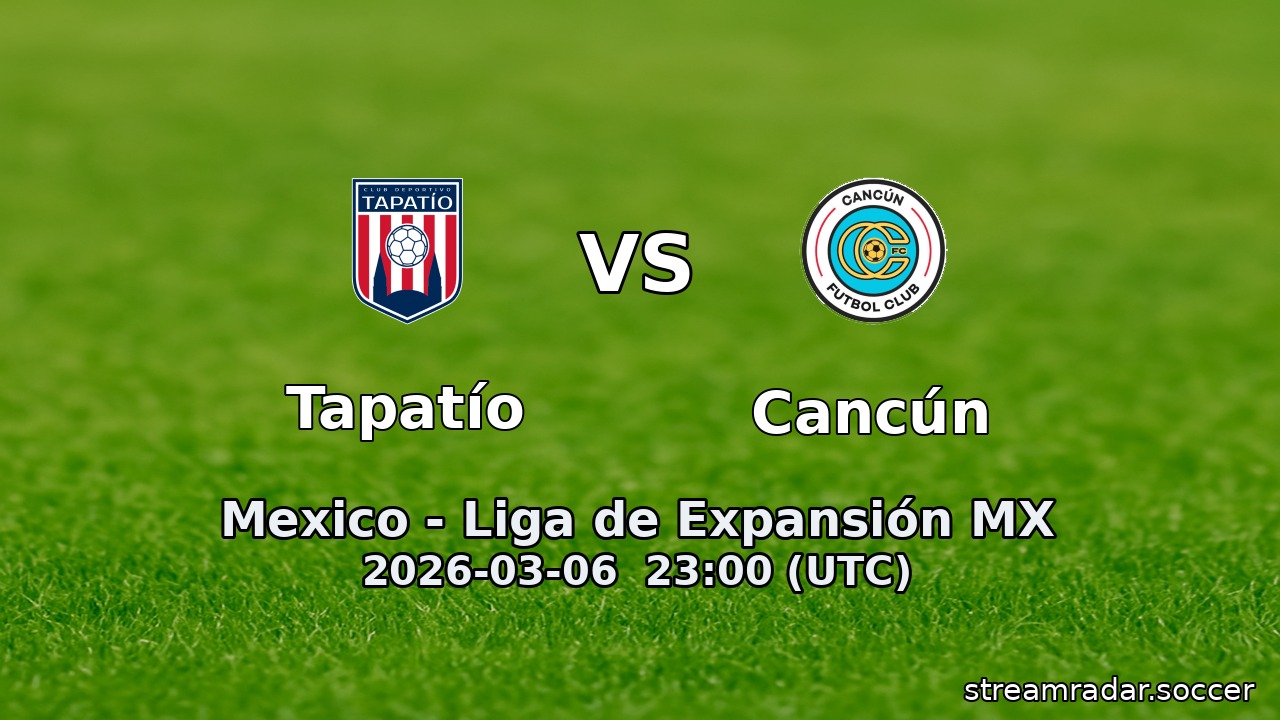 Tapatío vs Cancún