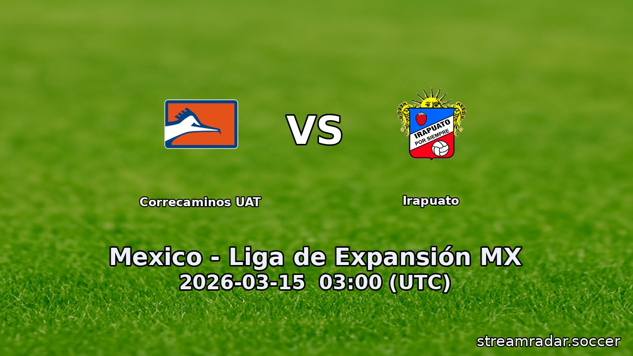 Correcaminos UAT vs Irapuato