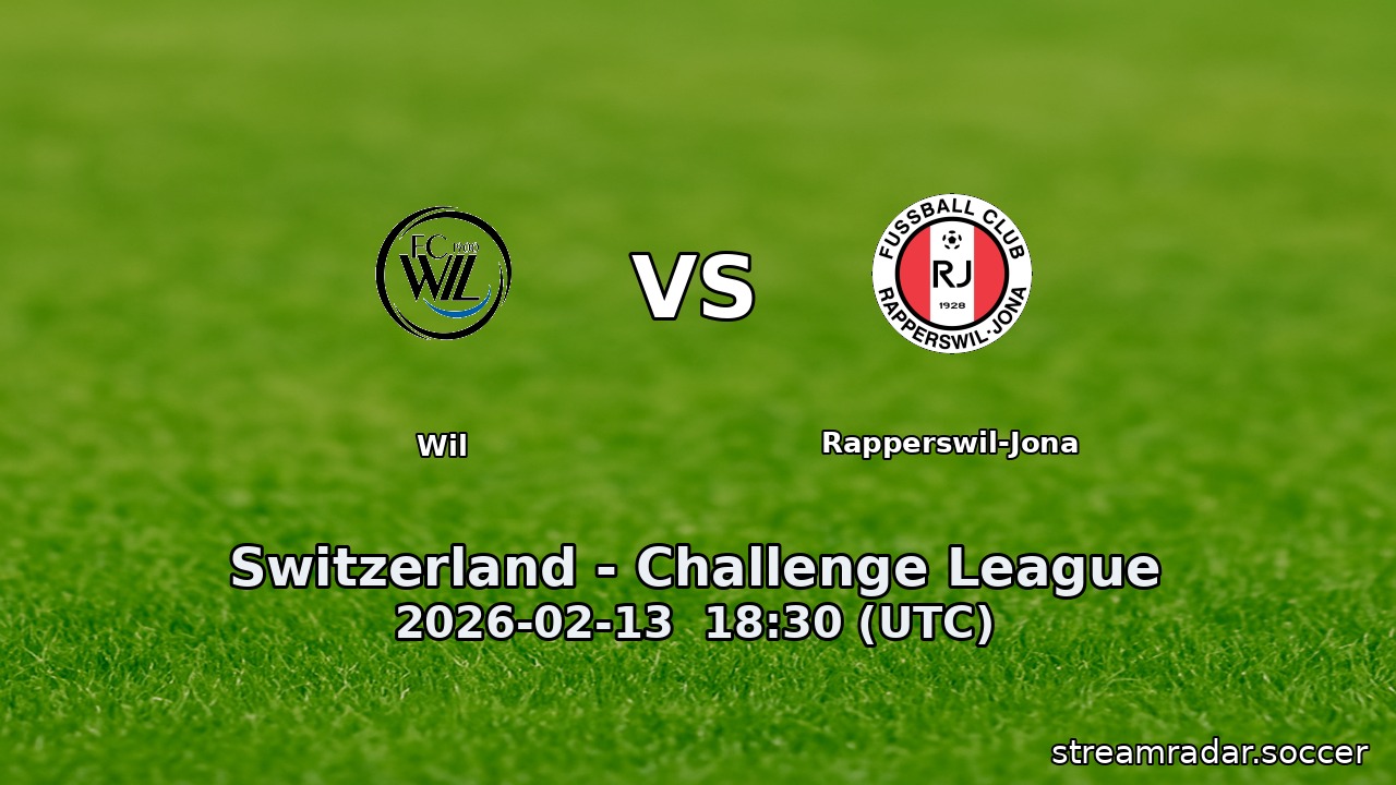 Wil vs Rapperswil-Jona