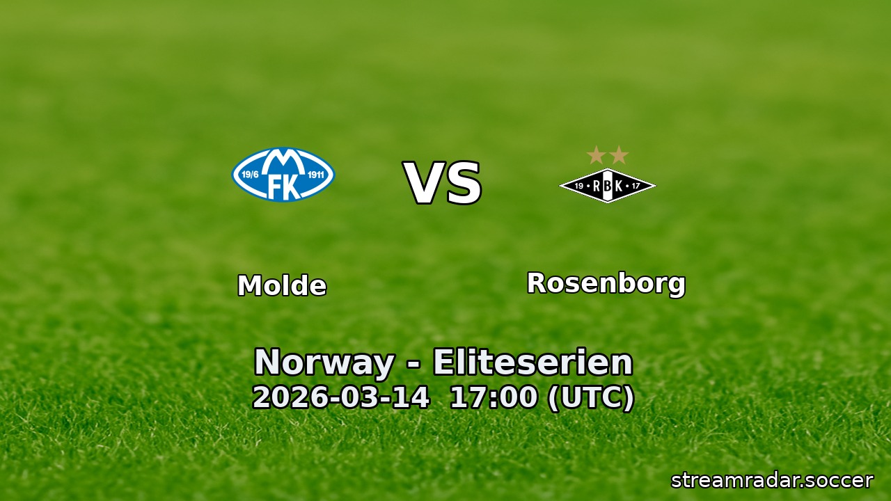 Molde vs Rosenborg